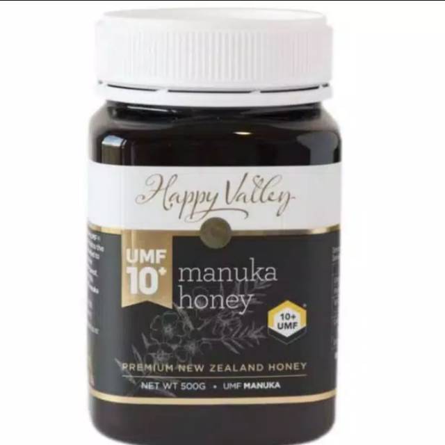 

Original 100% New Zealand Manuka Honey from Happy Valley, UMF 10+ 500 gram