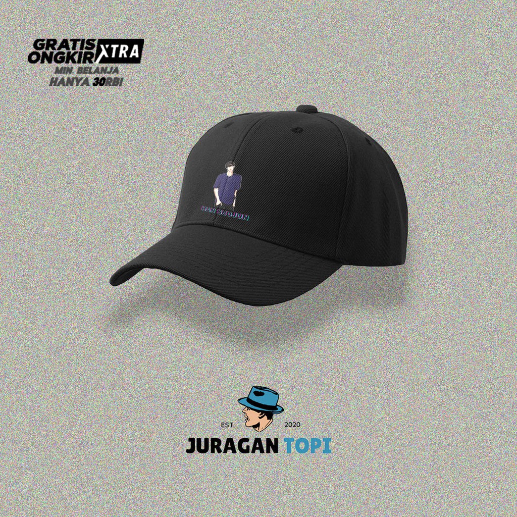 Topi Baseball Han Seojun Premium Quality /Baseball Cap /Topi Baseball Wanita /Topi Baseball