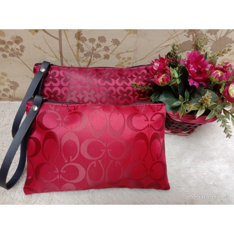 Clutch wanita /Clutch motif Gucci /simple Cluth