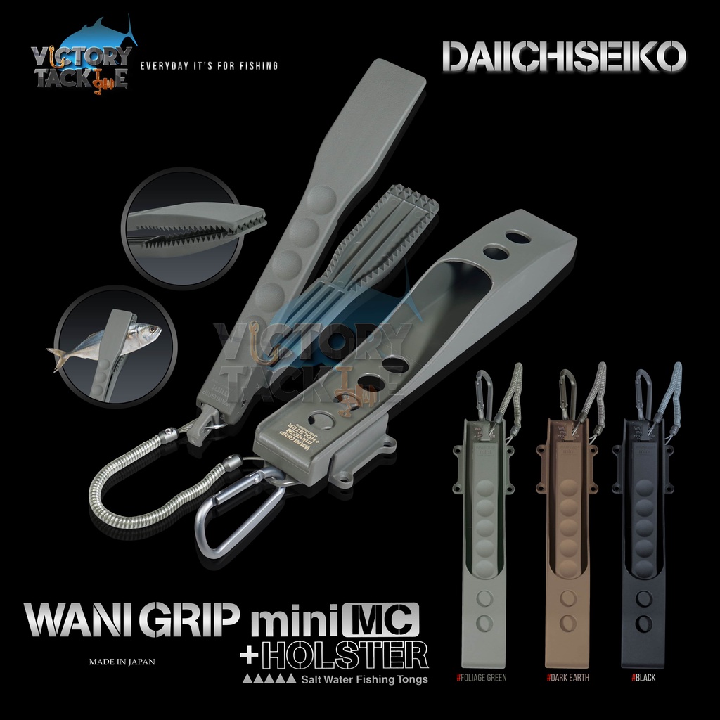 TOOLS DAIICHISEIKO WANI GRIP MINI MILITARY COLOR CUSTOM + HOLSTER