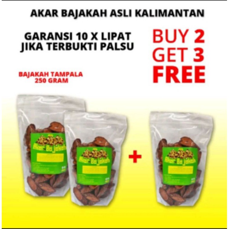 

akar bajakah tampala merah 250gr asli kalimantan original