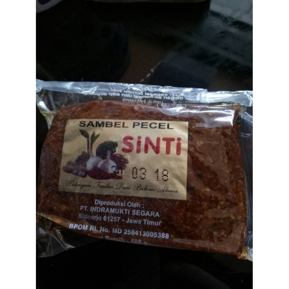 

New Arrival - Bumbu Pecel Sinti 100Gram Per Dus