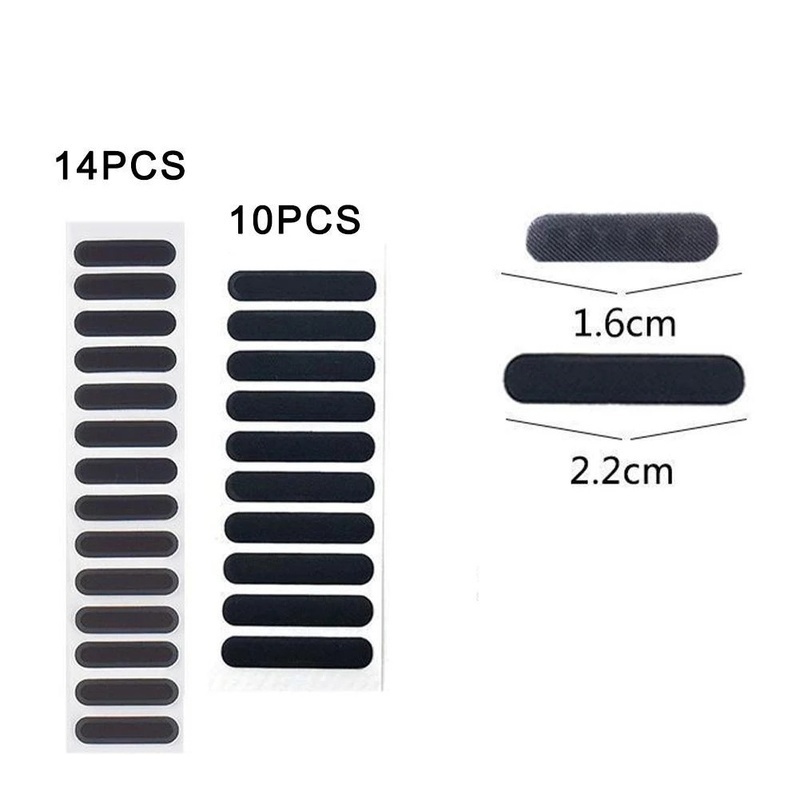 10 / 14Pcs Stiker Jaring Anti Debu Portable Universal Untuk Speaker / Smartphone