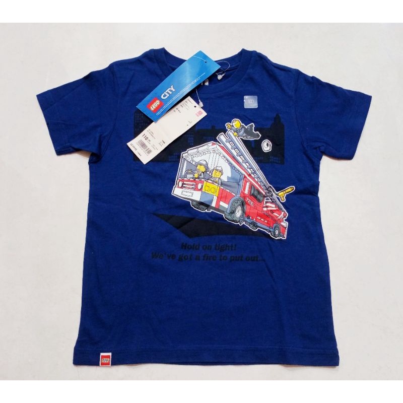 New UNIQLO Limited Edition Kids [LEGO®] City Original Short Sleeve Graphic TShirt Sz 3-4Y / Little K