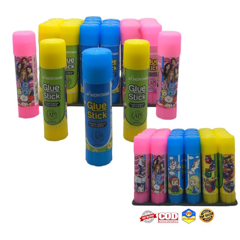 STICK - LEM GLUE STICK 10gr/lem kertas/lem batangan/Lem glue