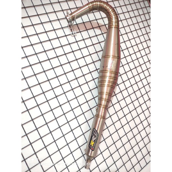 Knalpot RxKing Kolong Python Stainless SE Original RR27 EXHUAST // suara garing istimewa rx king rxz