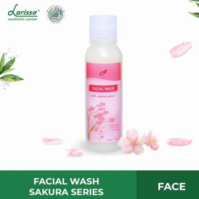 larissa facial wash sakura