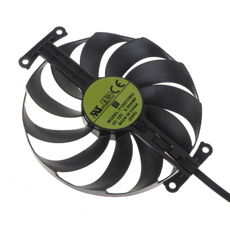 Bt Graphics Card Cooler Fan GPU Radiator T129215Su ForAsus RTX3060Ti 3070 RX6700XT