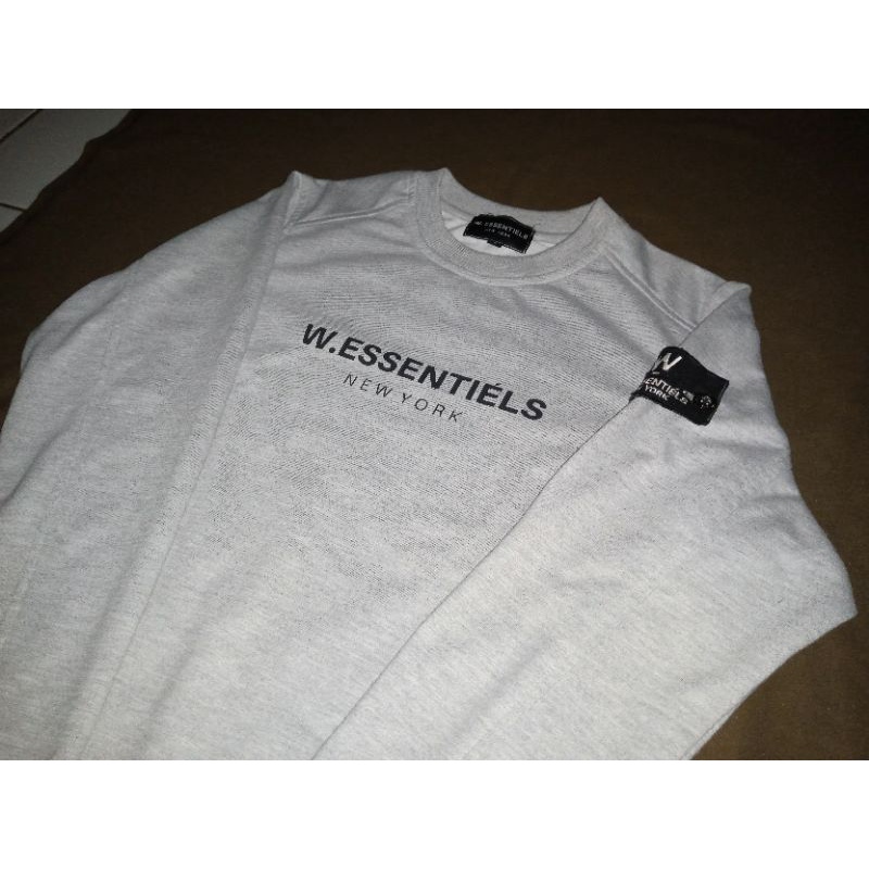 Crewneck W.Essentiels Grey Second