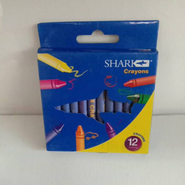 

Shark wax crayon w 3212 12 colours