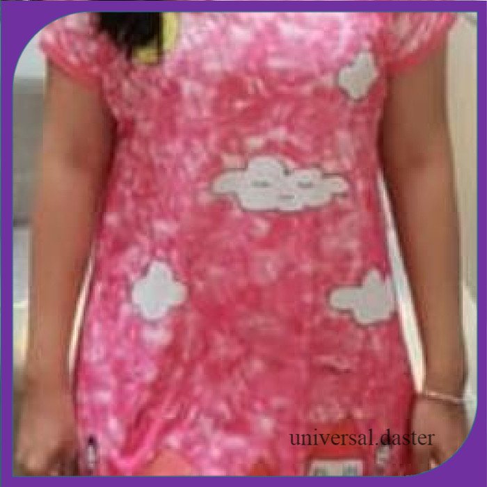 DASTER KAOS SPANDEK/BAJU HAMIL/BAJU SANTAI/BAJU TIDUR/DASTER KEKINIAN/DASTER MURAH - Merah Muda