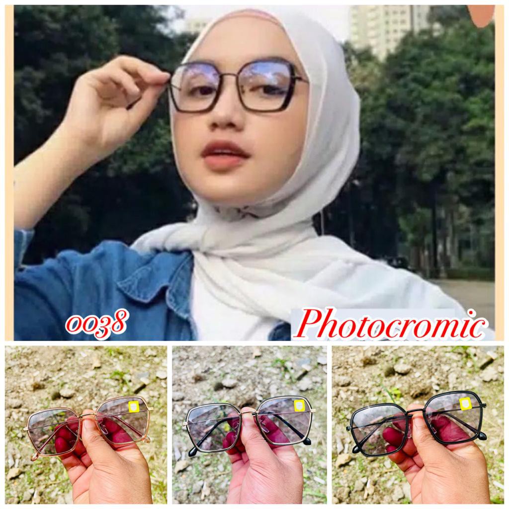 STYLE FREE BOX DAN LAP KACAMATA PHOTOCROMIC TERBARU MASA KINI UNISEX