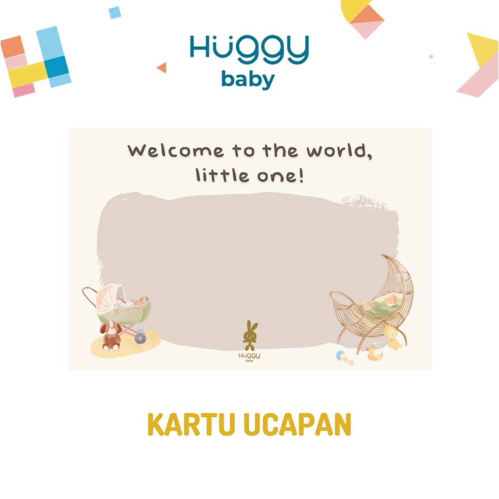 KARTU UCAPAN HUGGY BABY