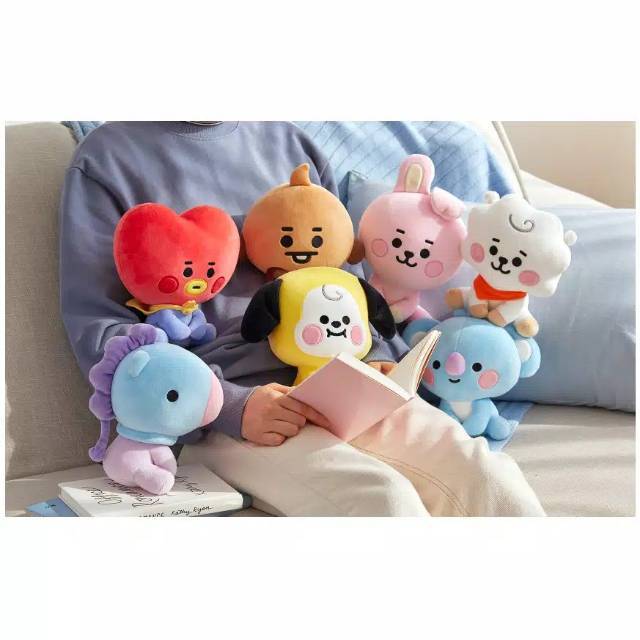 BT21 Baby Sitting Doll 12cm dan 20cm