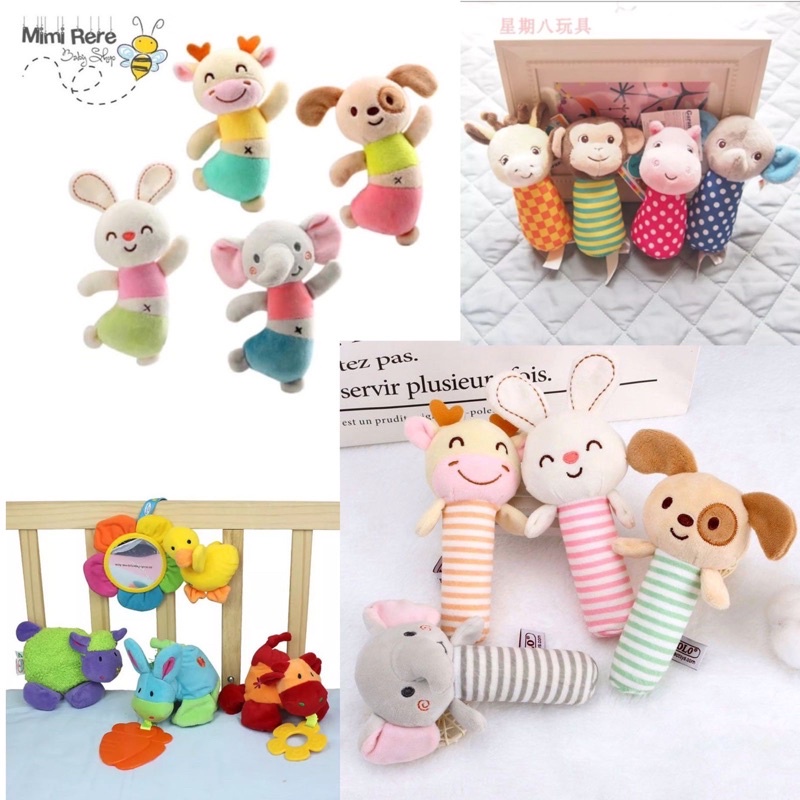 Rattle Stick / Boneka Rattle Bayi