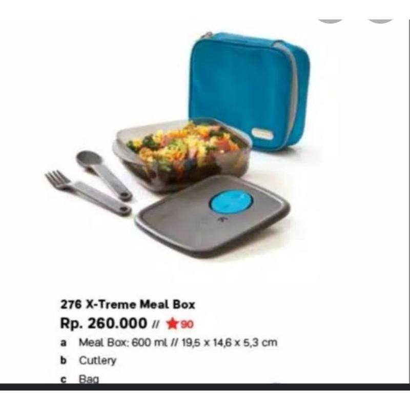 Xtream meal box tupperware