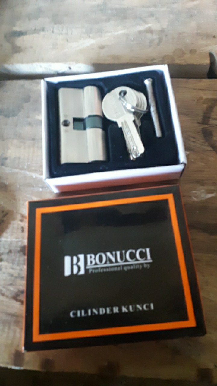 Cylinder L Silinder L Anak Lubang Kunci Pintu Besar Jantung Kuningan