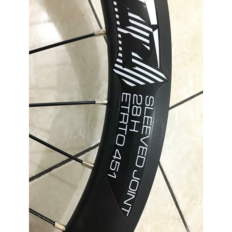 wheelset wheeel set Ws Syte NIMBUZZ 20 sepasang depan belakang