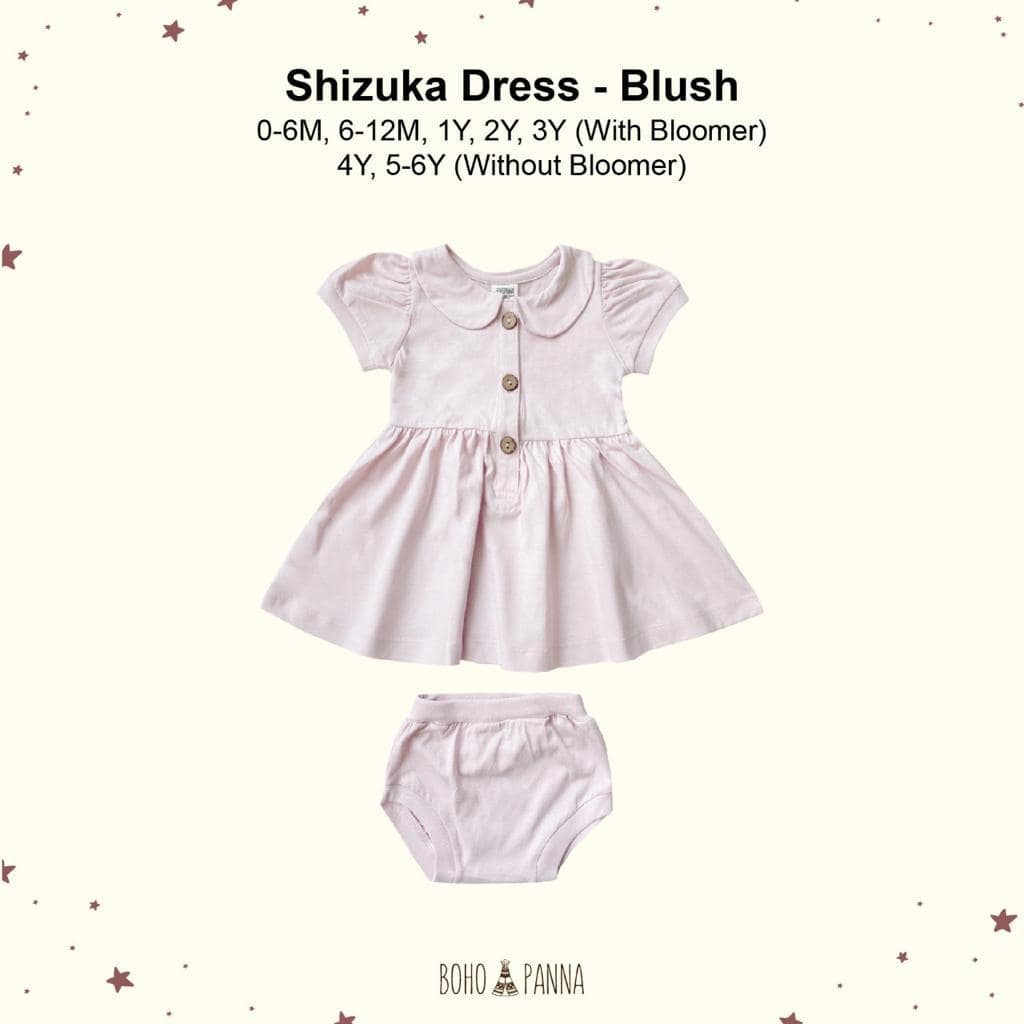 BOHOPANNA Shizuka Dress Rok Anak Perempuan Polos