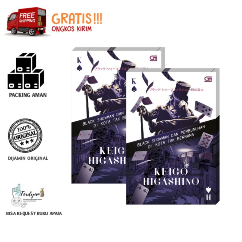 Black Showman Dan Pembunuhan Di Kota Tak Bernama Buku Novel thriller
