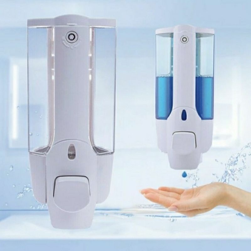 [390gr] Dispenser Sabun SINGLE Cair Tunggal 1 Tabung Manual Hand Soap Kamar Mandi Unik Praktis