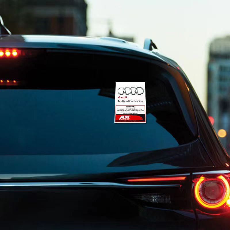 Stiker Kaca Depan Elektrostatis Untuk Mobil AUDI A3 A4 A6 Q3 Q4 Q5 TT