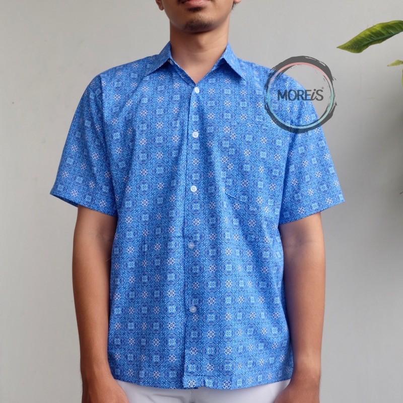 Seragam Batik SMP/SMA Lengan Pendek JM 003