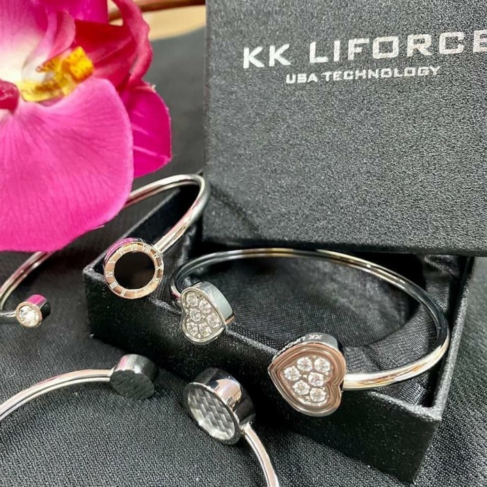 KK LIFORCE KKL NEW Love Stone Bracelet Swarovski Gelang Tangan Kesehatan Energi Skalar Anti Radiasi