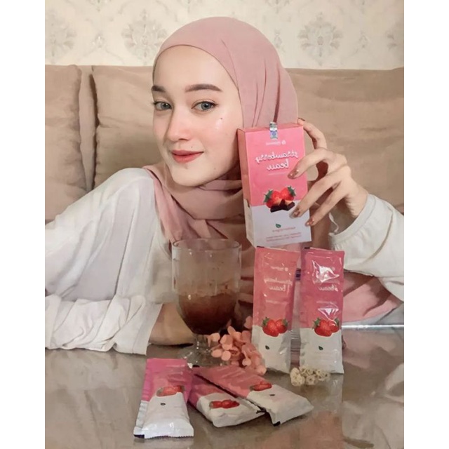 

Collagen coklat strawberry