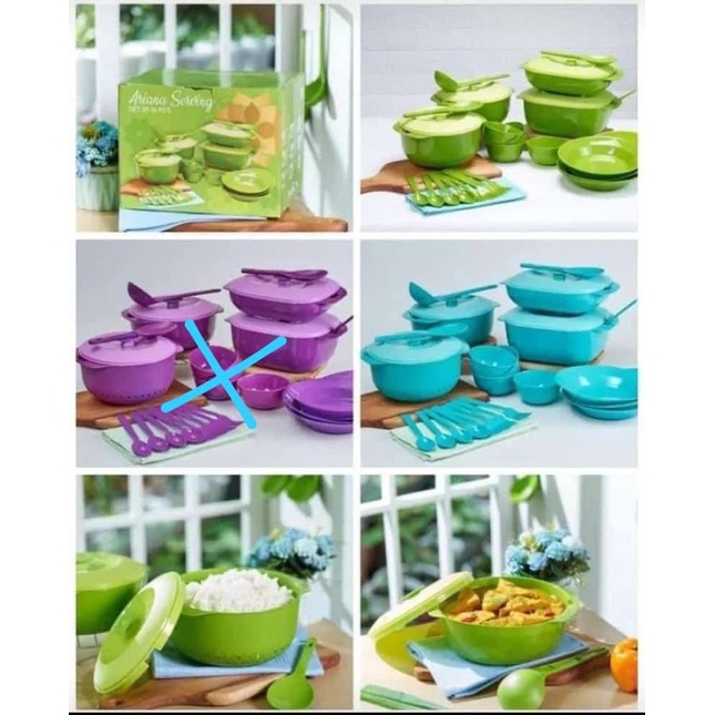 PRASMANAN JAMINE ARIANA SERVING SET 16Pcs