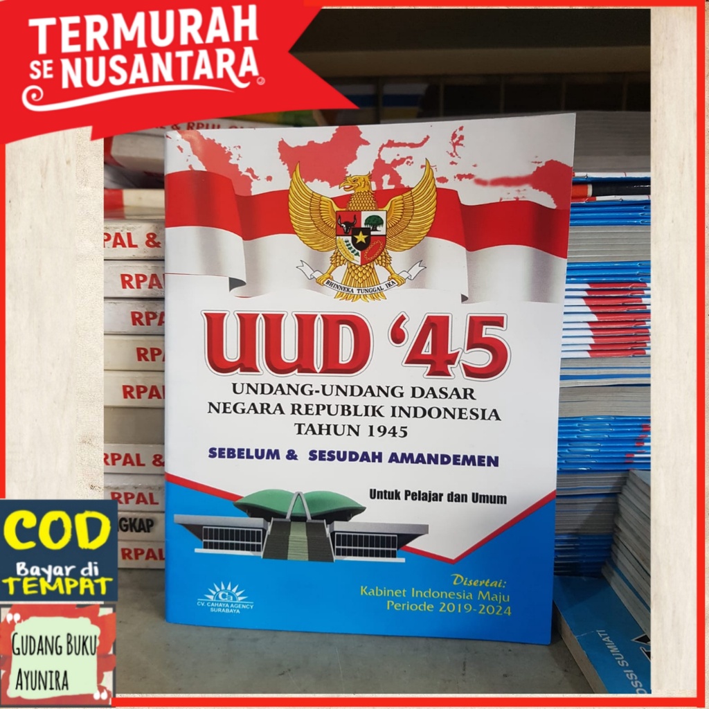 

UUD '45 ukuran buku tulis