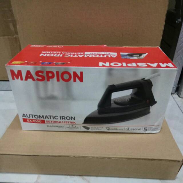 Jual Setrika Listrik Maspion Ex 1000 Indonesia Shopee Indonesia