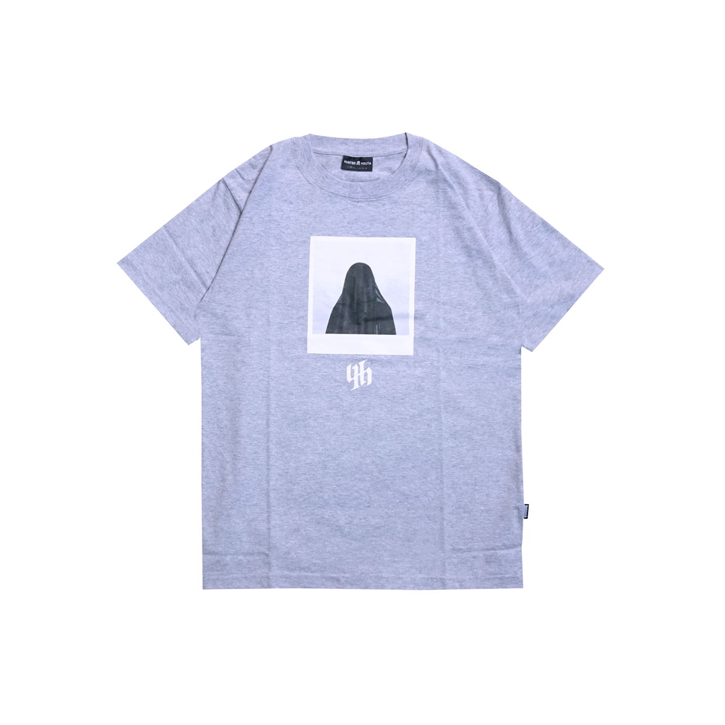 HUSTED YOUTH LIZED GREY TSHIRT