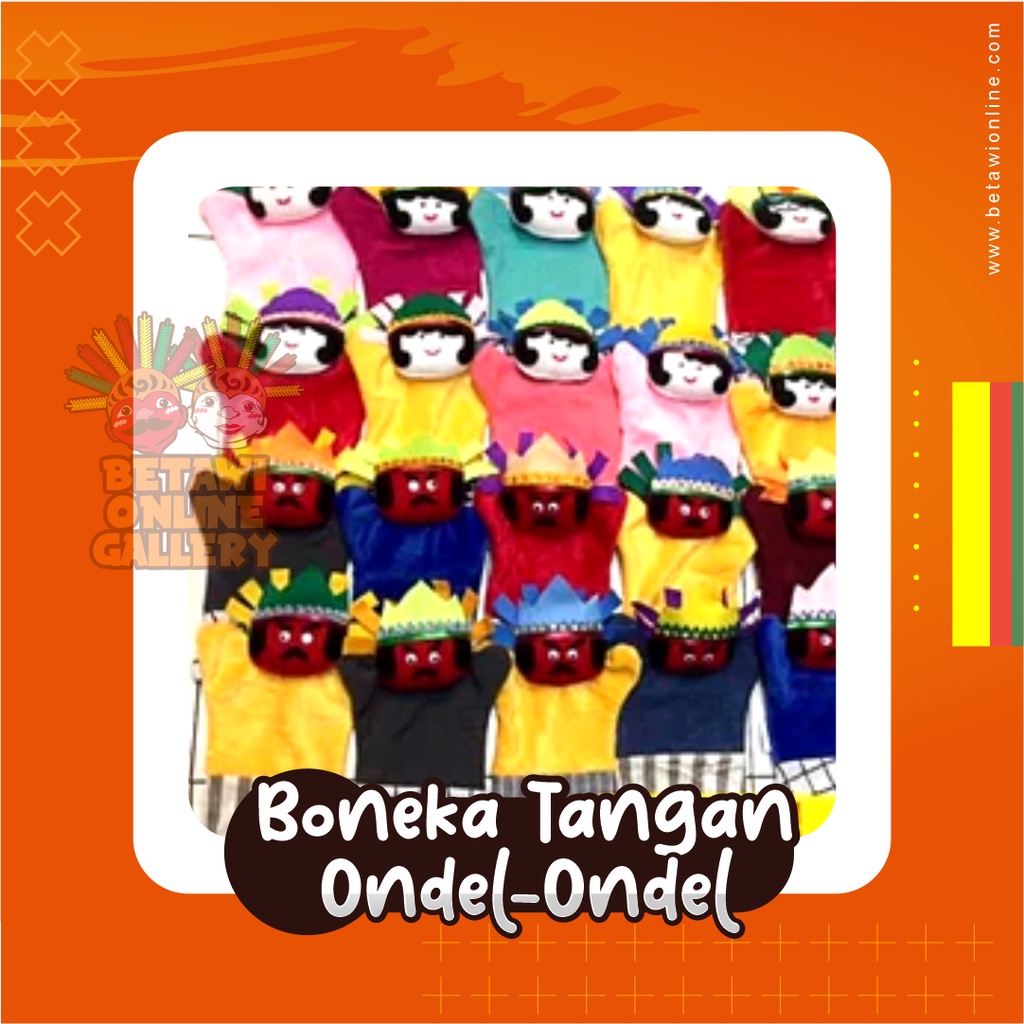 Boneka Tangan Ondel-Ondel [HARGA SATUAN]