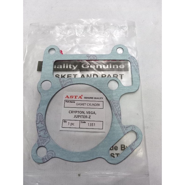 paking perpak gasket blok bawah crypton vega jupiter z asta