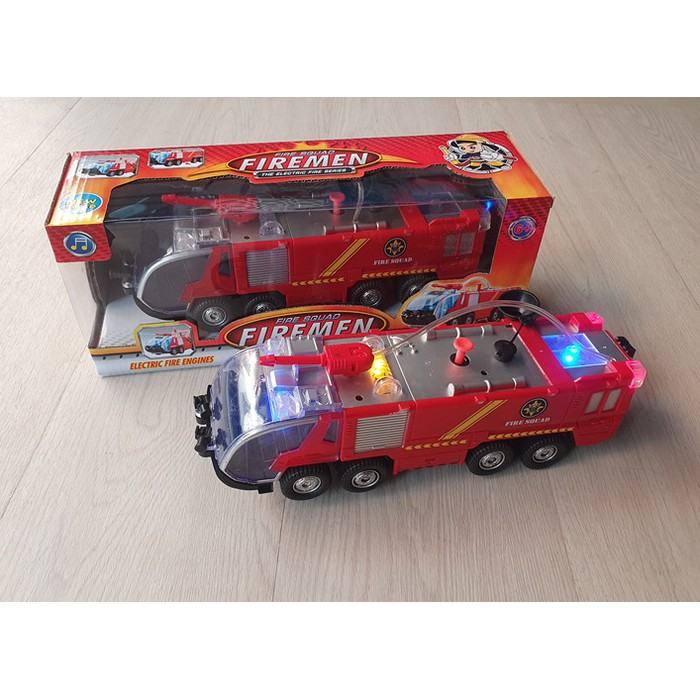 MAINAN ANAK LAKI  LAKI  MOBIL PEMADAM SEMPROT AIR FIREMEN FIRE SQUAD CAR