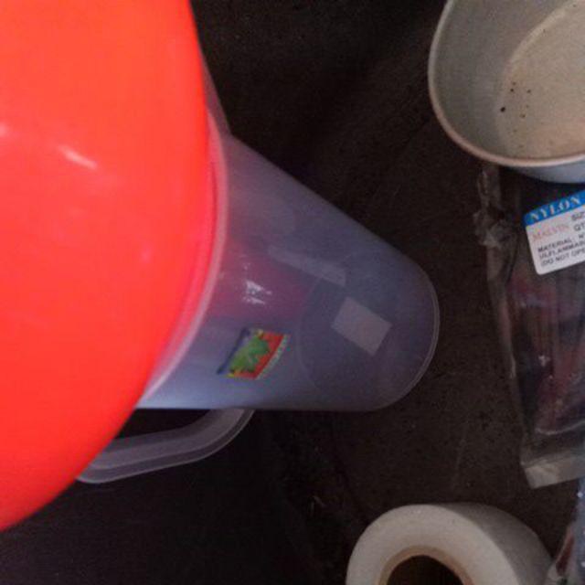Gelas Takar Ukur Takaran Plastik 1 Liter Green Leaf - 6033