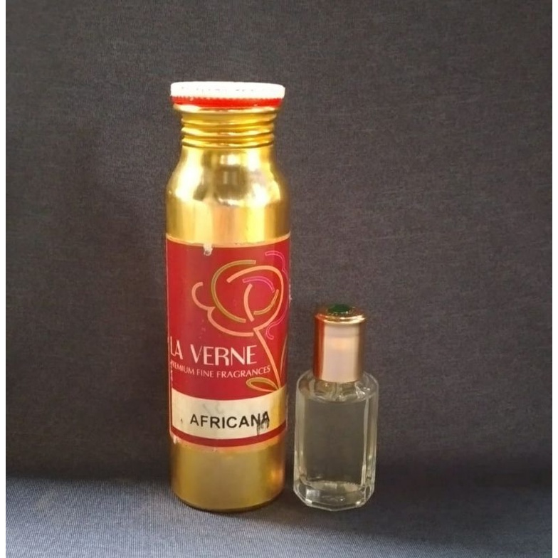 AFRICANA ( axe africana )  original la verne 100% murni bibit  KEMASAN BOTOL ROLL ON 12ML
