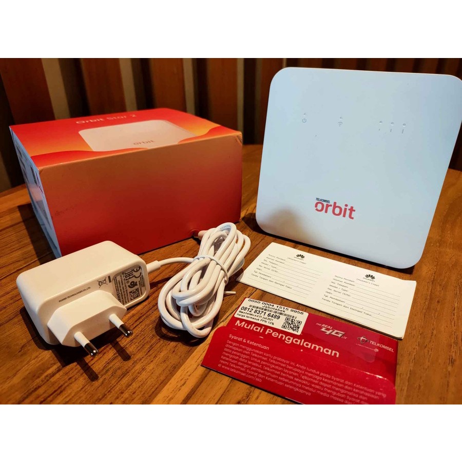 Huawei B312 Orbit Star 2 Modem Router Wifi Telkomsel Free 150Gb