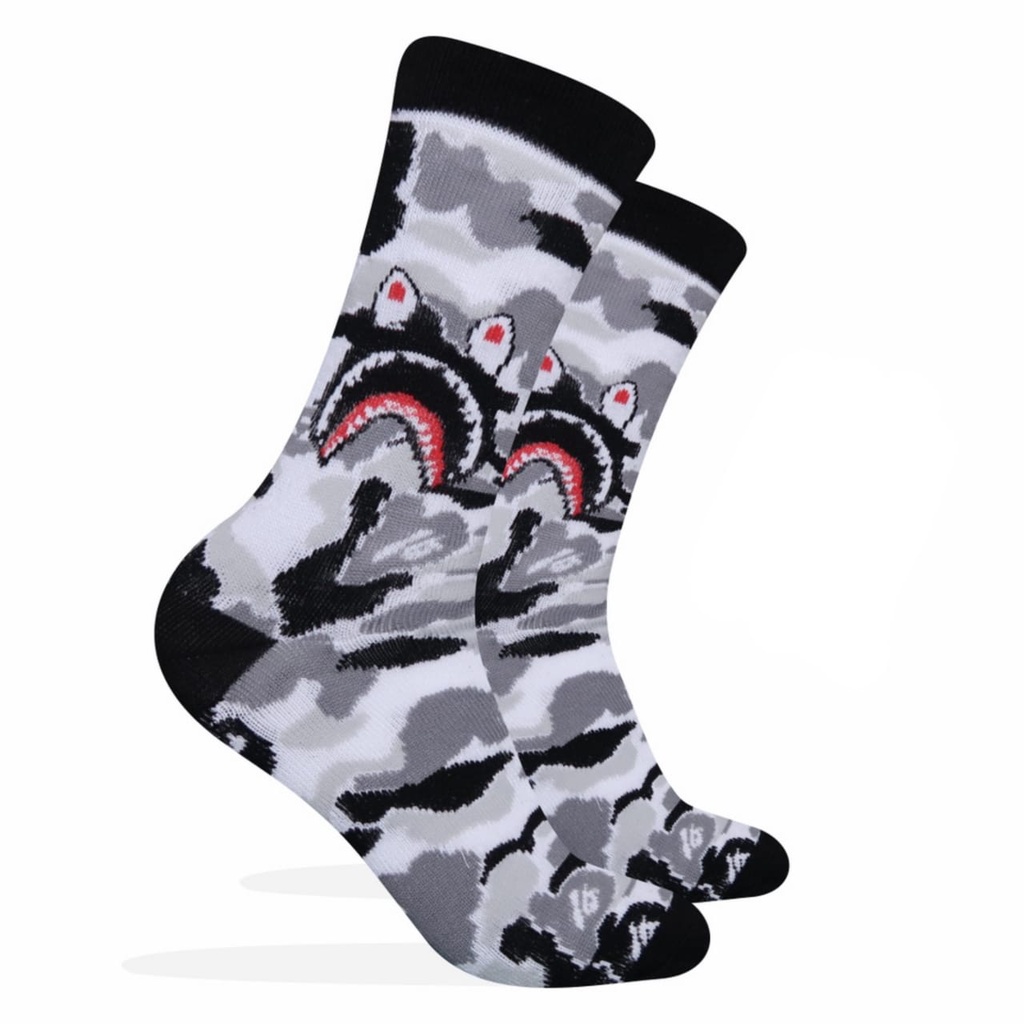 Kaos Kaki Motif Bape Loreng ( M43 )