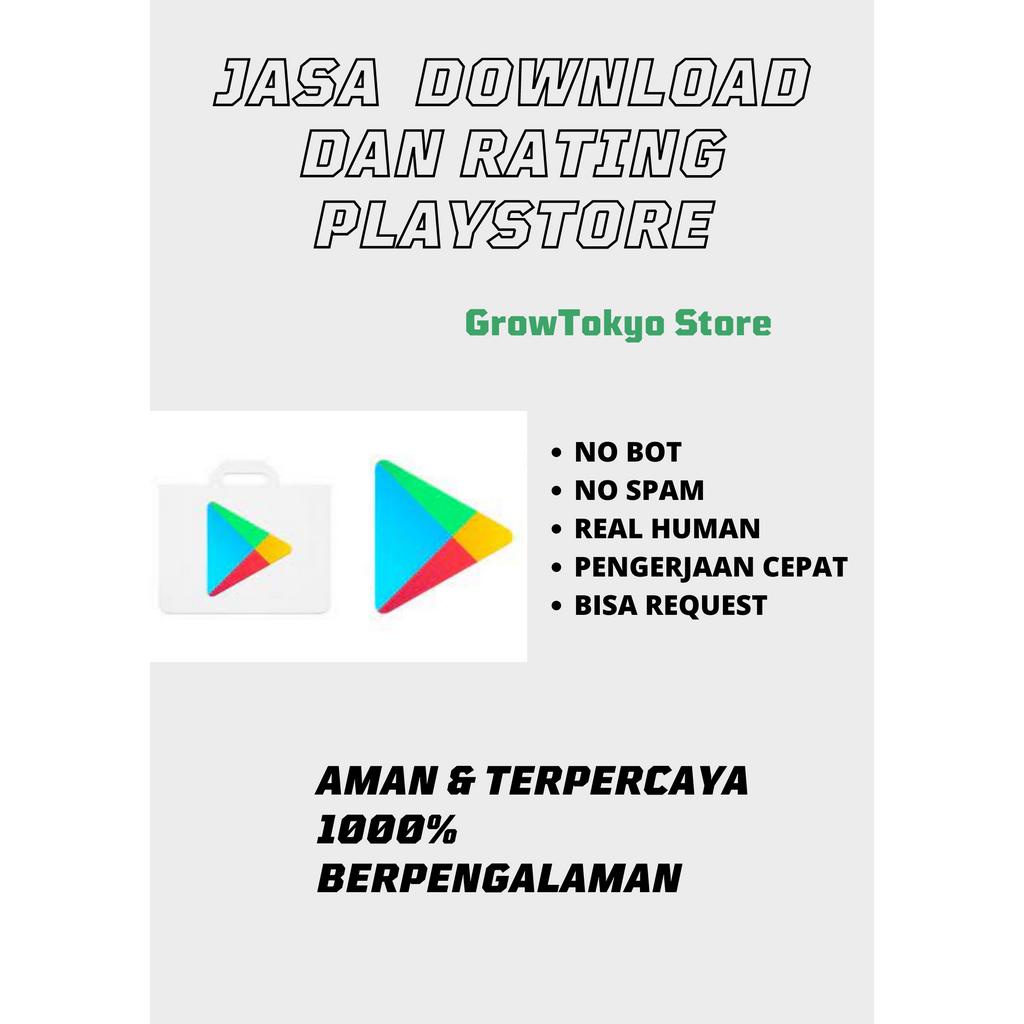 Jasa Tambah Download/Rating/Review/Ulasan Aplikasi Playstore