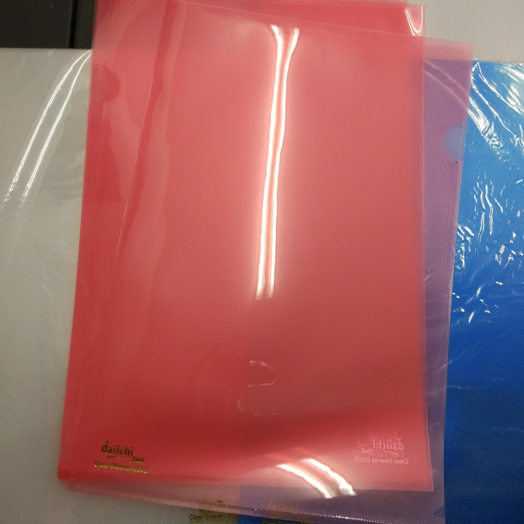 

Map L / Map Plastik / Folder plastik (Clear sleeve / clear folder) Folio - Daiichi