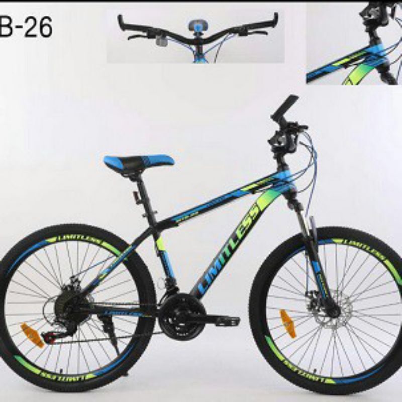 SEPEDA MTB LIMITLESS STEEL 26 INCH