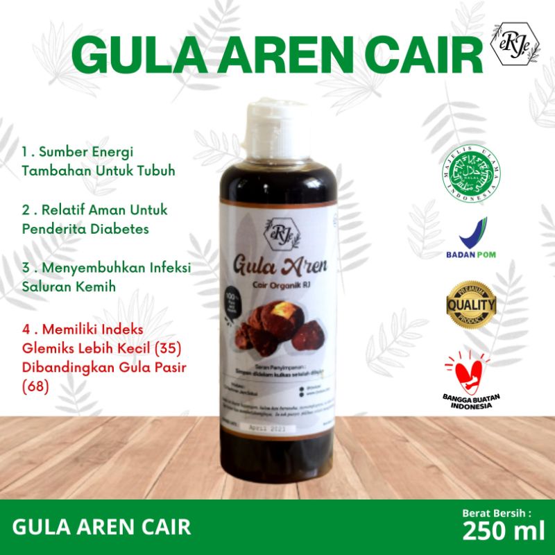 

Gula Aren Cair / Brown Sugar/ Liquid Palm Sugar Premium 250 ml