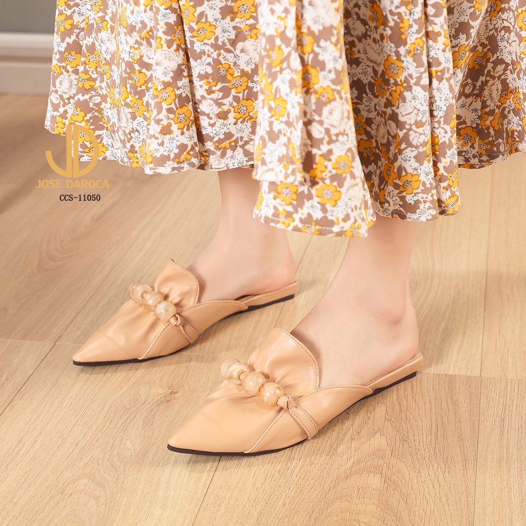 JOSE DAROCA Mules Flat Shoes # CCS-11050 # ORIGINAL