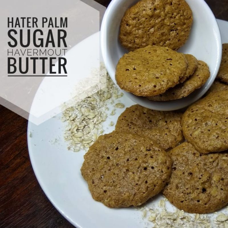

oatmeal palm sugar cookies nuwunfood