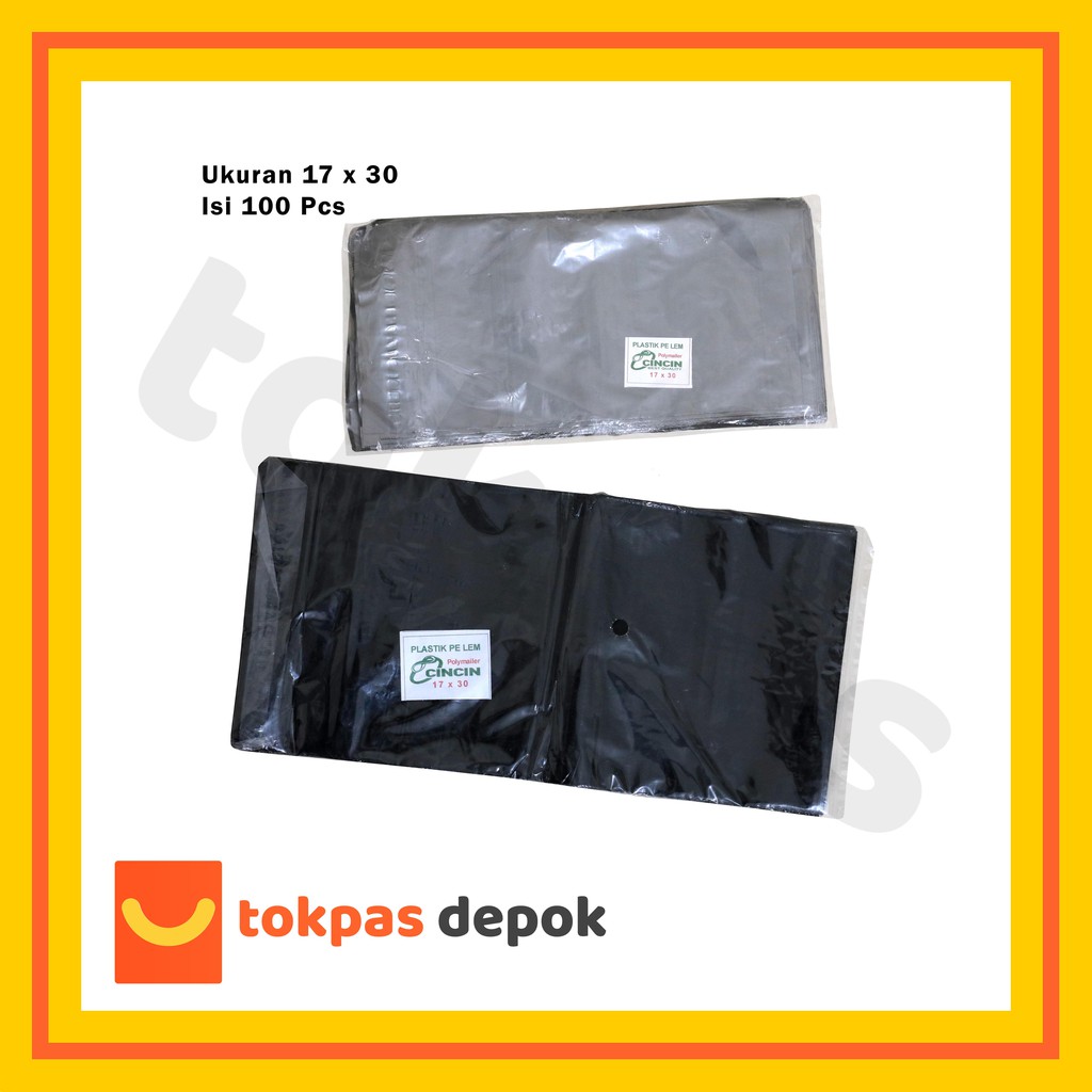 

Plastik Polymailer 17 x 30 Isi 100 pcs Plastik Packing Warna