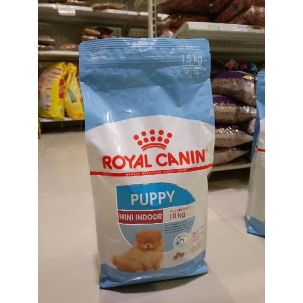 Makanan Anjing Royal Canin Mini indoor puppy 1,5kg