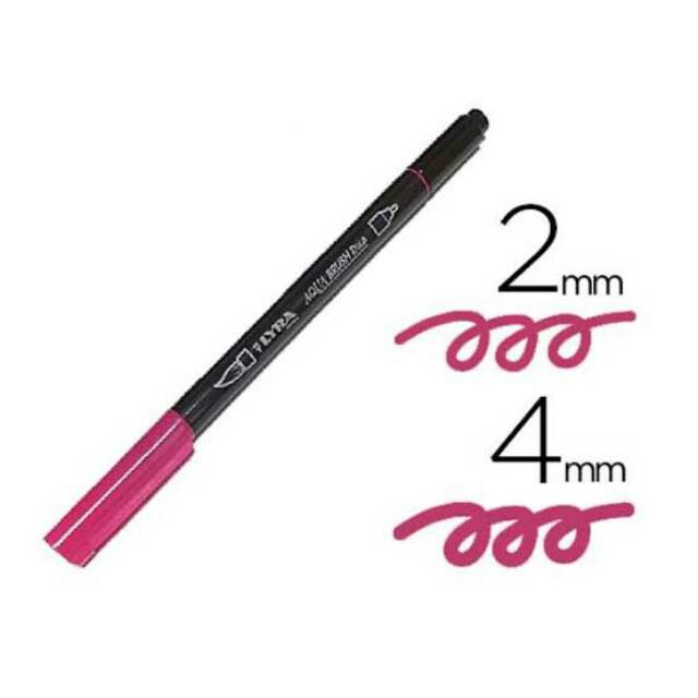 

Brush Pen Lyra Aqua Brush Duo Light Carmine