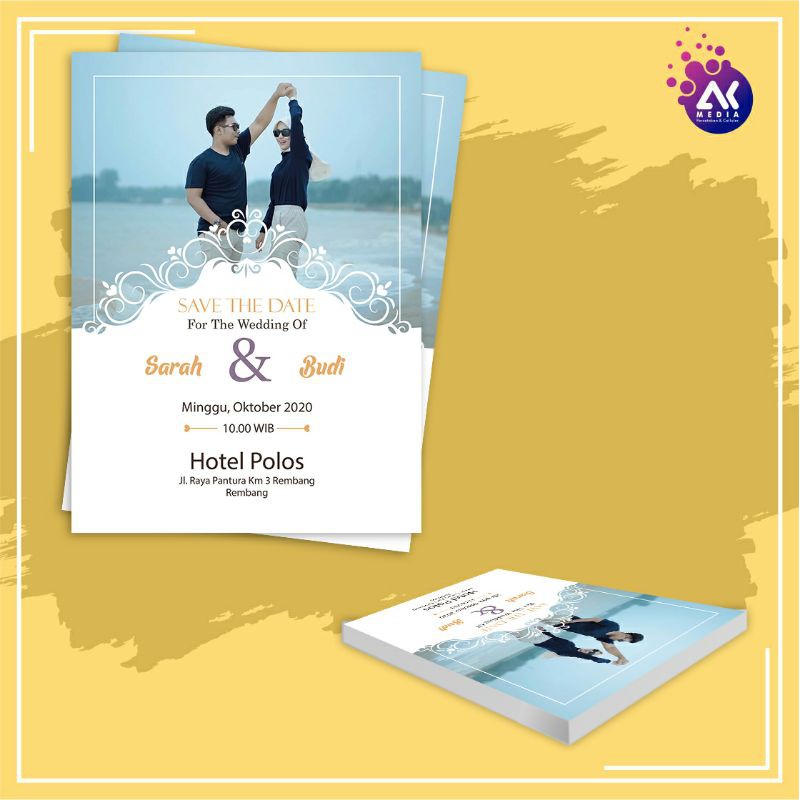 Undangan Nikah / Kartu Nasi Murah